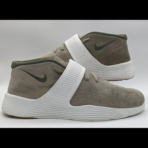 Nike Ultra XT men's 10 suede leather khaki Excellent Condition Fast Shipping - Picture 2 of 7